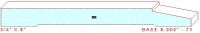 Baseboard 8" - 71 Baseboard 8" - 71