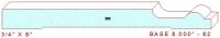 Baseboard 8" - 82 Baseboard 8" - 82
