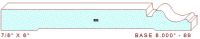 Baseboard 8" - 89 Baseboard 8" - 89