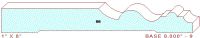 Baseboard 8" - 9 Baseboard 8" - 9