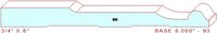 Baseboard 8" - 93 Baseboard 8" - 93