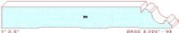 Baseboard 8" - 98 Baseboard 8" - 98