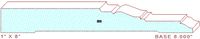 Baseboard 8" Baseboard 8"
