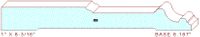 Baseboard 8-3/16" Baseboard 8-3/16"