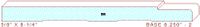 Baseboard 8-1/4" - 2 Baseboard 8-1/4" - 2