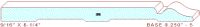 Baseboard 8-1/4" - 5 Baseboard 8-1/4" - 5