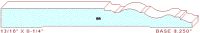 Baseboard 8-1/4" Baseboard 8-1/4"