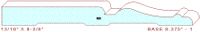 Baseboard 8-3/8" - 1 Baseboard 8-3/8" - 1