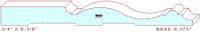 Baseboard 8-3/8" Baseboard 8-3/8"