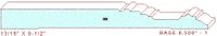 Baseboard 8-1/2" - 1 Baseboard 8-1/2" - 1