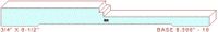 Baseboard 8-1/2" - 10 Baseboard 8-1/2" - 10