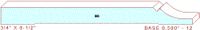 Baseboard 8-1/2" - 12 Baseboard 8-1/2" - 12