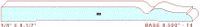Baseboard 8-1/2" - 14 Baseboard 8-1/2" - 14