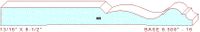 Baseboard 8-1/2" - 16 Baseboard 8-1/2" - 16