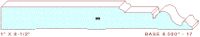 Baseboard 8-1/2" - 17 Baseboard 8-1/2" - 17