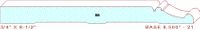 Baseboard 8-1/2" - 21 Baseboard 8-1/2" - 21
