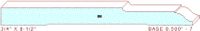 Baseboard 8-1/2" - 7 Baseboard 8-1/2" - 7