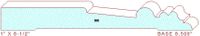 Baseboard 8-1/2" Baseboard 8-1/2"