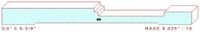 Baseboard 8-5/8" - 10 Baseboard 8-5/8" - 10