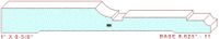 Baseboard 8-5/8" - 11 Baseboard 8-5/8" - 11