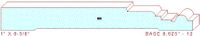 Baseboard 8-5/8" - 12 Baseboard 8-5/8" - 12