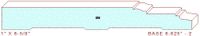 Baseboard 8-5/8" - 2 Baseboard 8-5/8" - 2
