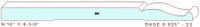 Baseboard 8-5/8" - 23 Baseboard 8-5/8" - 23