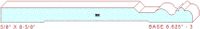 Baseboard 8-5/8" - 3 Baseboard 8-5/8" - 3