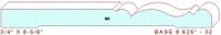 Baseboard 8-5/8" - 32 Baseboard 8-5/8" - 32