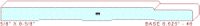 Baseboard 8-5/8" - 46 Baseboard 8-5/8" - 46