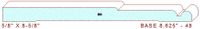 Baseboard 8-5/8" - 48 Baseboard 8-5/8" - 48