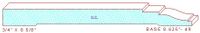 Baseboard 8-5/8" - 49 Baseboard 8-5/8" - 49