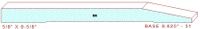 Baseboard 8-5/8" - 51 Baseboard 8-5/8" - 51