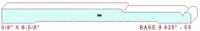 Baseboard 8-5/8" - 55 Baseboard 8-5/8" - 55