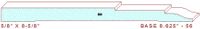 Baseboard 8-5/8" - 56 Baseboard 8-5/8" - 56