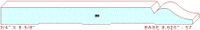 Baseboard 8-5/8" - 57 Baseboard 8-5/8" - 57