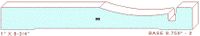 Baseboard 8-3/4" - 2 Baseboard 8-3/4" - 2