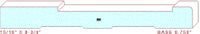 Baseboard 8-3/4" Baseboard 8-3/4"