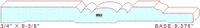 Baseboard 9-3/8" Baseboard 9-3/8"