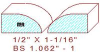 Base Shoe 1-1/16" - 1 Base Shoe 1-1/16" - 1
