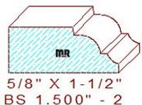 Base Shoe 1-1/2" - 2 Base Shoe 1-1/2" - 2