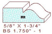 Base Shoe 1-3/4" - 1 Base Shoe 1-3/4" - 1