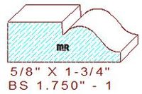 Base Shoe 1-3/4" - 1