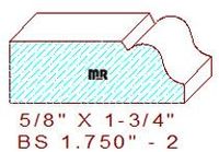 Base Shoe 1-3/4" - 2 Base Shoe 1-3/4" - 2