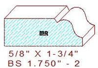 Base Shoe 1-3/4" - 2