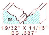 Base Shoe 11/16" Base Shoe 11/16"