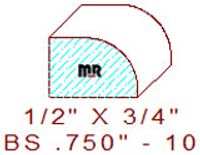Base Shoe 3/4" - 10 Base Shoe 3/4" - 10