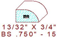 Base Shoe 3/4" - 15 Base Shoe 3/4" - 15