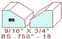 Base Shoe 3/4" - 18 Base Shoe 3/4" - 18