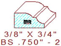 Base Shoe 3/4" - 2 Base Shoe 3/4" - 2